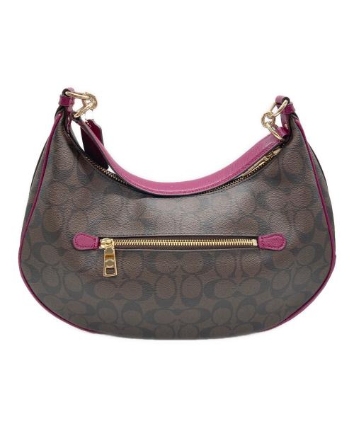 COACH（コーチ）COACH (コーチ) シグネチャー 2WAYショルダーバッグ ブラウンの古着・服飾アイテム