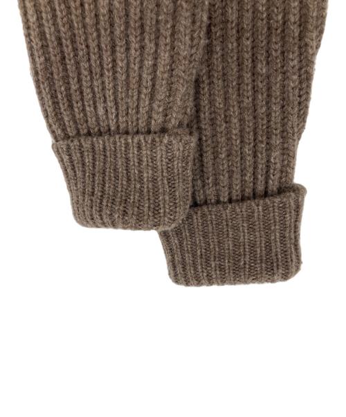 BONCOURA（ボンクラ）BONCOURA (ボンクラ) Fisher Man Sweater ブラウン サイズ:36の古着・服飾アイテム