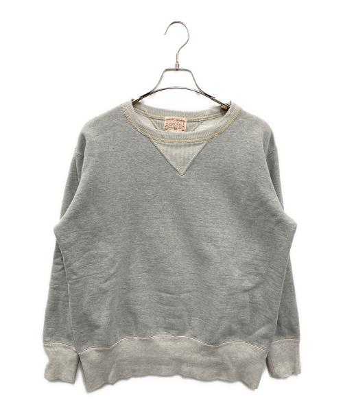 BONCOURA（ボンクラ）BONCOURA (ボンクラ) 両Vガゼットスウェット グレー サイズ:36の古着・服飾アイテム