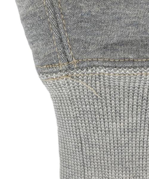 BONCOURA（ボンクラ）BONCOURA (ボンクラ) 両Vガゼットスウェット グレー サイズ:36の古着・服飾アイテム