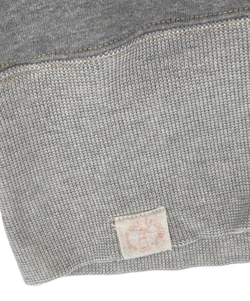 BONCOURA（ボンクラ）BONCOURA (ボンクラ) 両Vガゼットスウェット グレー サイズ:36の古着・服飾アイテム