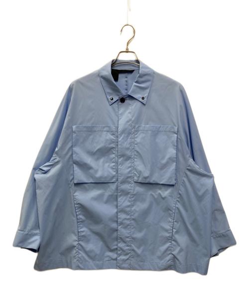 N.HOOLYWOOD（エヌ ハリウッド）N.HOOLYWOOD (エヌ ハリウッド) ブルゾン ブルー サイズ:SIZE 38の古着・服飾アイテム
