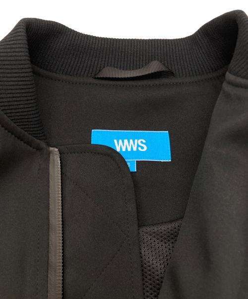 WORK WEAR SUIT（ワークウェアースーツ）WORK WEAR SUIT (ワークウェアースーツ) 洗えるライトMA-1 ブラック サイズ:Sの古着・服飾アイテム