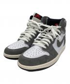 NIKEナイキ）の古着「AIR JORDAN 1 RETRO HIGH OG」｜グレー×ホワイト