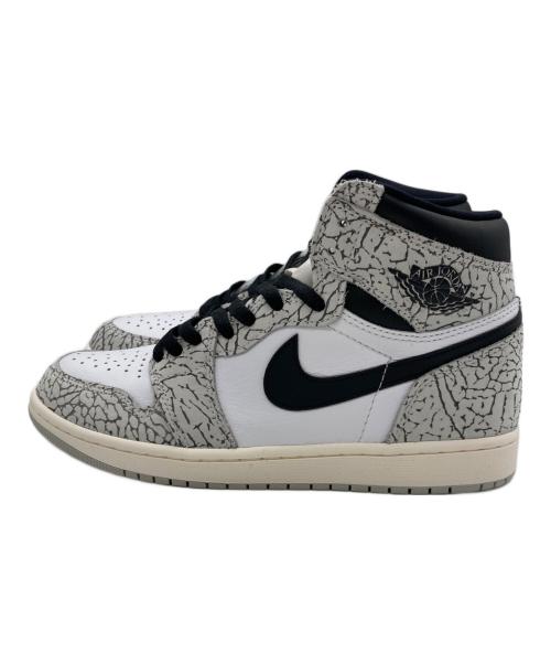 NIKE（ナイキ）NIKE (ナイキ) AIR JORDAN 1 RETRO HIGH OG グレー サイズ:27cmの古着・服飾アイテム