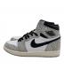 NIKE (ナイキ) AIR JORDAN 1 RETRO HIGH OG グレー サイズ:27cm：14000円