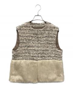 Theory luxe ツイードベスト Charlotte Tweed Maty 中古・古着通販】theory luxe (セオリーリュクス) Charlotte Tweed