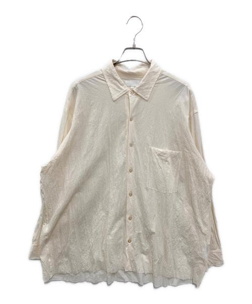 KANEMASA PHIL.（カネマサフィル）KANEMASA PHIL. (カネマサフィル) 46G ARTISAN SHIRT アイボリー サイズ:Sの古着・服飾アイテム