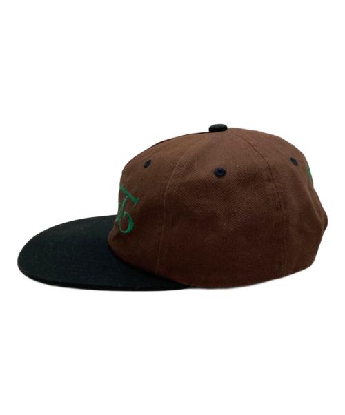 BoTT（ボット）BoTT (ボット) 2Y 5 Panel Cap ブラウン×ブラックの古着・服飾アイテム