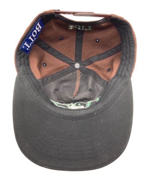 BoTT（ボット）BoTT (ボット) 2Y 5 Panel Cap ブラウン×ブラックの古着・服飾アイテム