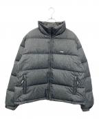 X-LARGEエクストララージ）の古着「DOWN JACKET」｜グレー