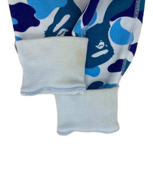 A BATHING APE（ア ベイシング エイプ）A BATHING APE (ア ベイシング エイプ) ABC Camo Shark Full Zip Hoodie ブルー サイズ:Mの古着・服飾アイテム
