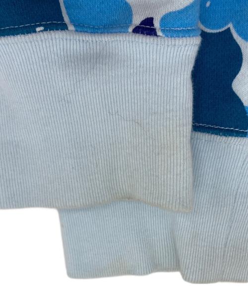 A BATHING APE（ア ベイシング エイプ）A BATHING APE (ア ベイシング エイプ) ABC Camo Shark Full Zip Hoodie ブルー サイズ:Mの古着・服飾アイテム