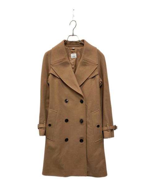 BURBERRY（バーバリー）BURBERRY (バーバリー) カシミヤ混ウールトレンチコート ブラウン サイズ:SIZE 34の古着・服飾アイテム