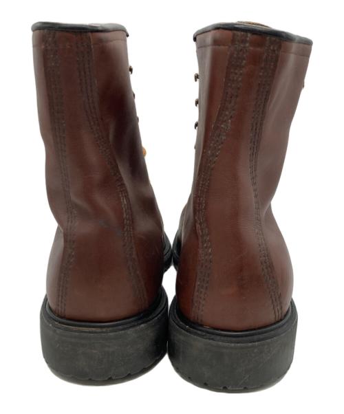 RED WING（レッドウィング）RED WING (レッドウィング) レザーレースアップブーツ ブラウン サイズ:SIZE 9の古着・服飾アイテム