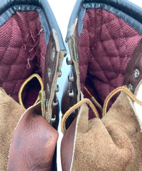 RED WING（レッドウィング）RED WING (レッドウィング) レザーレースアップブーツ ブラウン サイズ:SIZE 9の古着・服飾アイテム