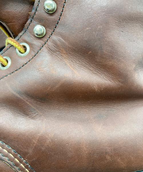 RED WING（レッドウィング）RED WING (レッドウィング) レザーレースアップブーツ ブラウン サイズ:SIZE 9の古着・服飾アイテム