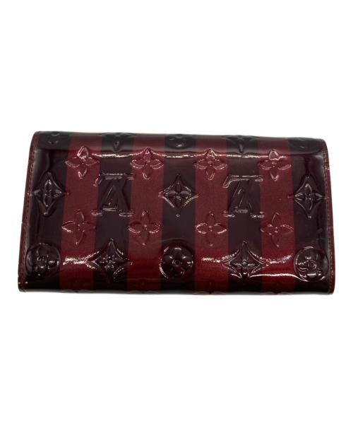 LOUIS VUITTON（ルイ ヴィトン）LOUIS VUITTON (ルイ ヴィトン) ポルトフォイユ・サラ アマラント レイユール ボルドーの古着・服飾アイテム