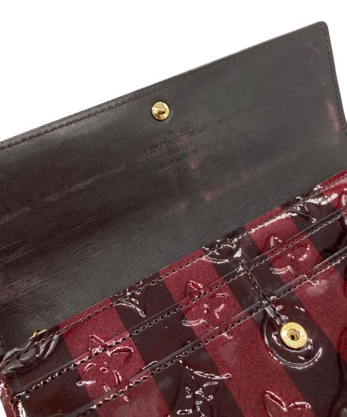 LOUIS VUITTON（ルイ ヴィトン）LOUIS VUITTON (ルイ ヴィトン) ポルトフォイユ・サラ アマラント レイユール ボルドーの古着・服飾アイテム
