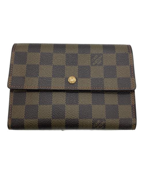 LOUIS VUITTON（ルイ ヴィトン）LOUIS VUITTON (ルイ ヴィトン) 3つ折り財布 ブラウンの古着・服飾アイテム