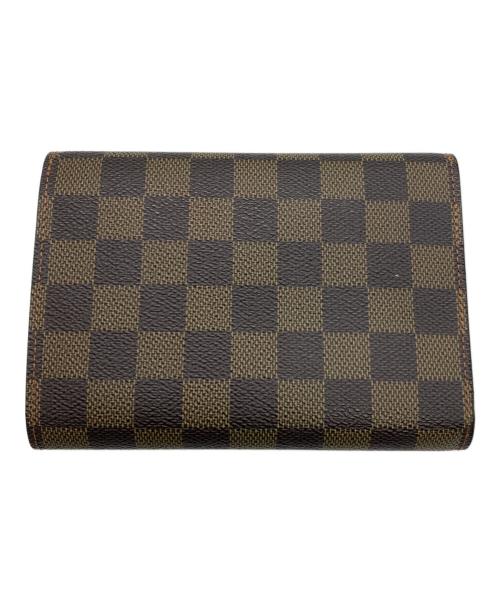 LOUIS VUITTON（ルイ ヴィトン）LOUIS VUITTON (ルイ ヴィトン) 3つ折り財布 ブラウンの古着・服飾アイテム