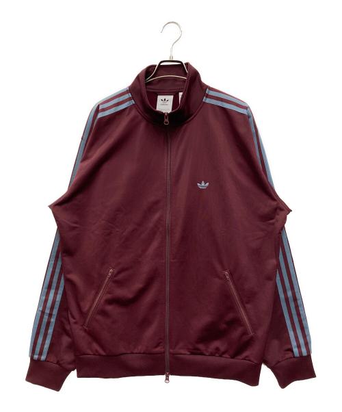 adidas（アディダス）adidas (アディダス) トラックジャケット パープル サイズ:Mの古着・服飾アイテム