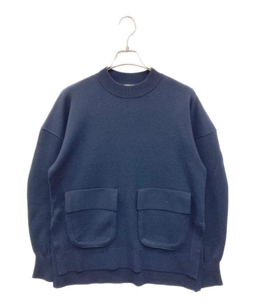 nagonstans（ナゴンスタンス）nagonstans (ナゴンスタンス) big pocket pullover ネイビー サイズ:Mの古着・服飾アイテム