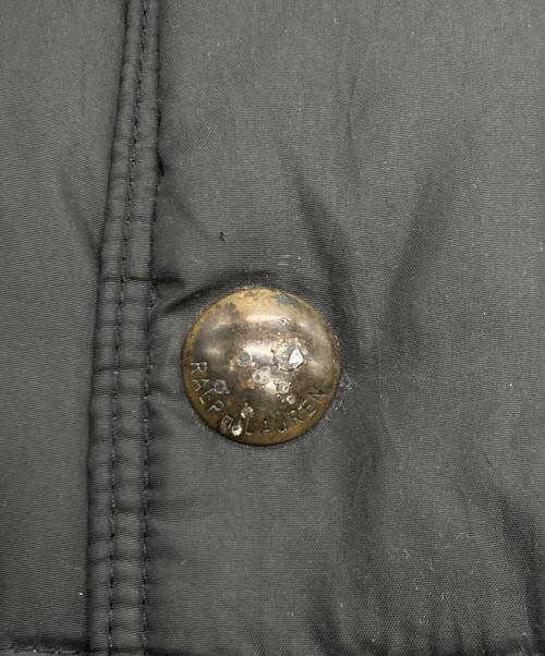 POLO RALPH LAUREN（ポロ・ラルフローレン）POLO RALPH LAUREN (ポロ・ラルフローレン) ［古着］リバーシブルダウンベスト ブラック サイズ:Lの古着・服飾アイテム