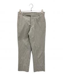 Thom Browne（トムブラウン）の古着「チェックツイードスラックス」｜グレー