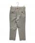 Thom Browne (トムブラウン) チェックツイードスラックス グレー：10000円