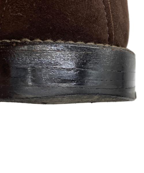 Alden（オールデン）ALDEN (オールデン) TOMORROW LAND (トゥモローランド) 別注スウェードコインローファー ブラウン サイズ:8Dの古着・服飾アイテム