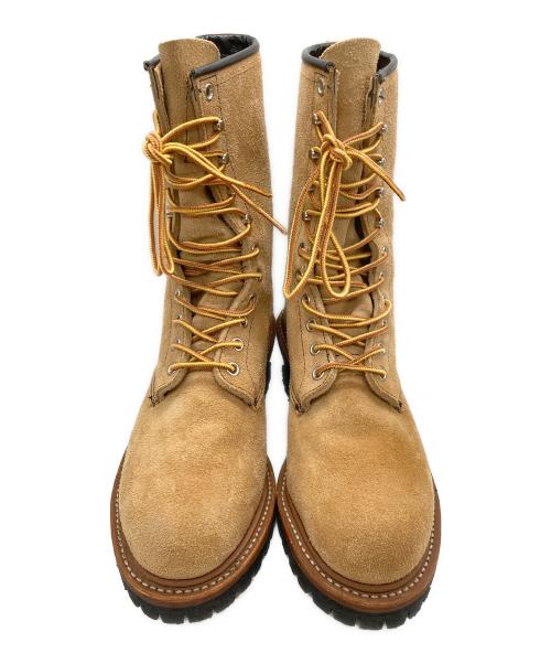 RED WING（レッドウィング）RED WING (レッドウィング) ロガーブーツ ベージュ サイズ:6.5Dの古着・服飾アイテム