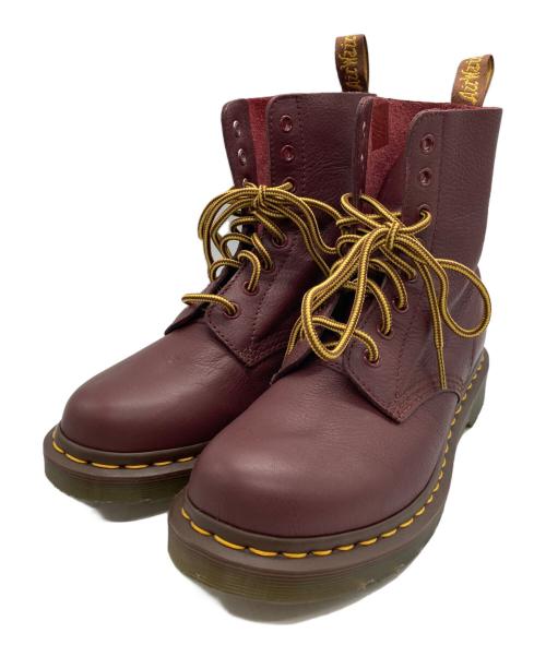 Dr.Martens（ドクターマーチン）Dr.Martens (ドクターマーチン) PASCAL VIRGINIA 8 ホールブーツ ブラウン サイズ:UK5の古着・服飾アイテム