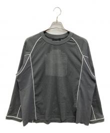 C.E（シーイー）の古着「MESH RAGLAN COLOUR LONG SLEEVE T」｜グレー