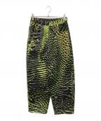 TTT MSWティー モダンストリートウェア）の古着「IGUANA 5 POCKETS EASY PANTS」｜ブラック