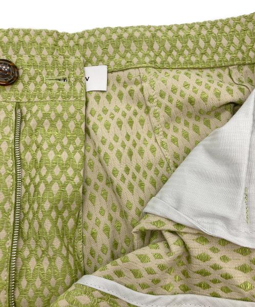 KIKO KOSTADINOV（キコ・コスタディノフ）KIKO KOSTADINOV (キコ・コスタディノフ) WIDE SHORTS グリーン サイズ:48の古着・服飾アイテム