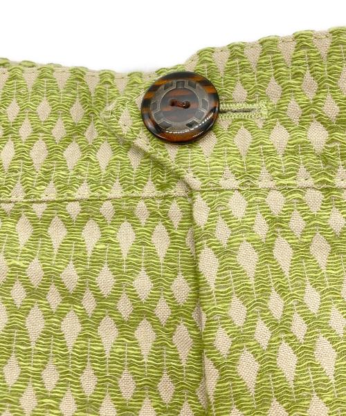 KIKO KOSTADINOV（キコ・コスタディノフ）KIKO KOSTADINOV (キコ・コスタディノフ) WIDE SHORTS グリーン サイズ:48の古着・服飾アイテム