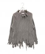 KIKO KOSTADINOVキコ・コスタディノフ）の古着「CEDIT KNIT」｜グレー