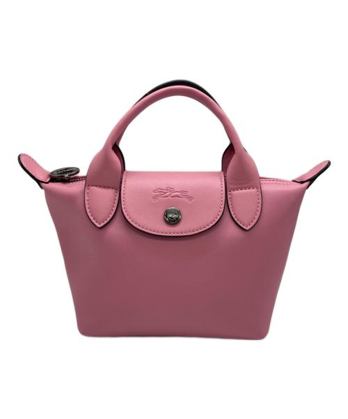 LONGCHAMP（ロンシャン）LONGCHAMP (ロンシャン) ル プリアージュ エクストラ XS ショルダーバッグ ピンクの古着・服飾アイテム