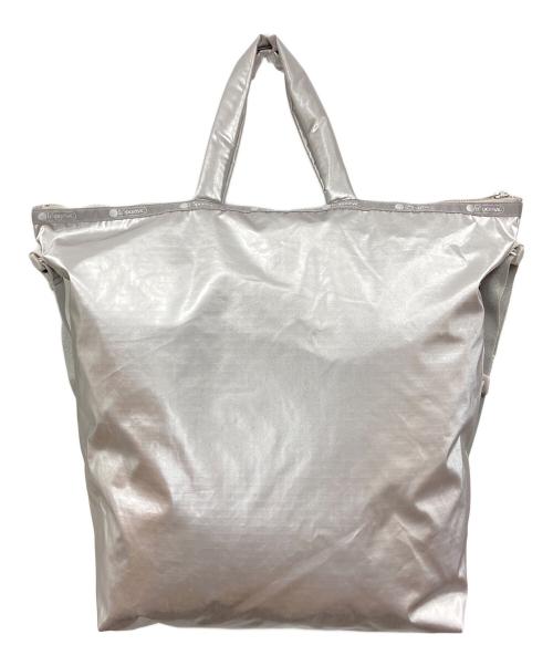 Ameri（アメリ）AMERI (アメリ) LeSportsac (レスポートサック) DX Easy Carry TOTE シルバーの古着・服飾アイテム
