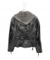 HARLEY-DAVIDSON (ハーレーダビッドソン) Mantle Leather Biker Jacket ブラック サイズ:S：15000円