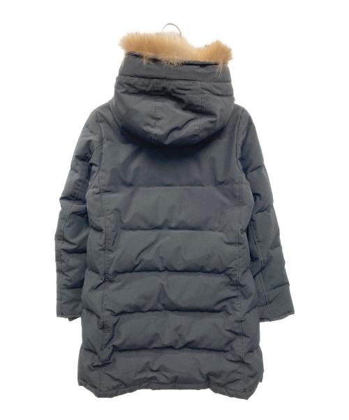 DANTON（ダントン）DANTON (ダントン) フード付きロングダウンコート ブラック サイズ:36の古着・服飾アイテム