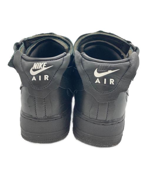 NIKE（ナイキ）NIKE (ナイキ) COMME des GARCONS (コムデギャルソン) AIR FORCE1 MID ブラック サイズ:25cmの古着・服飾アイテム