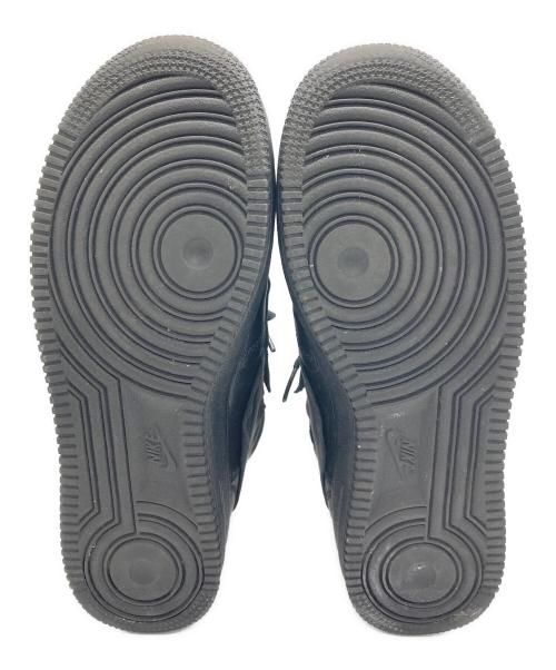 NIKE（ナイキ）NIKE (ナイキ) COMME des GARCONS (コムデギャルソン) AIR FORCE1 MID ブラック サイズ:25cmの古着・服飾アイテム