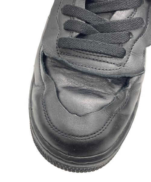 NIKE（ナイキ）NIKE (ナイキ) COMME des GARCONS (コムデギャルソン) AIR FORCE1 MID ブラック サイズ:25cmの古着・服飾アイテム