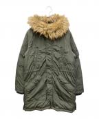 DIESELディーゼル）の古着「N-3Bタイプコート」｜オリーブ