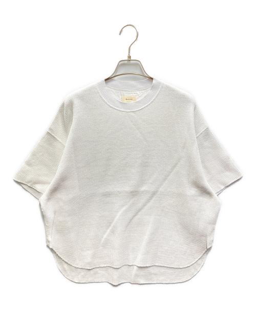 BLAMINK（ブラミンク）BLAMINK (ブラミンク) M.SUMMER ワッフルショートスリーブ ホワイト サイズ:36の古着・服飾アイテム