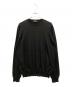PRADA（プラダ）の古着「コットンクルーネックニット」｜ブラック