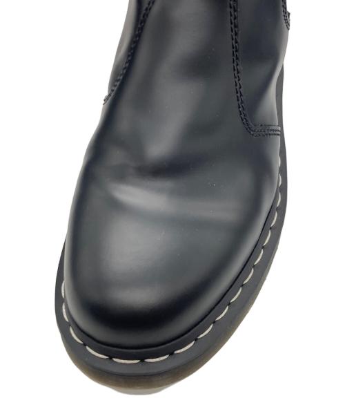 Dr.Martens（ドクターマーチン）Dr.Martens (ドクターマーチン) 2976 ホワイトステッチ チェルシーブーツ ブラック サイズ:UK7の古着・服飾アイテム