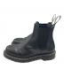 Dr.Martens (ドクターマーチン) 2976 ホワイトステッチ チェルシーブーツ ブラック サイズ:UK7：13000円